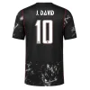 J. DAVID NO.10 Camiseta Canadá Segunda Equipacion 2026 – Versión Jugador