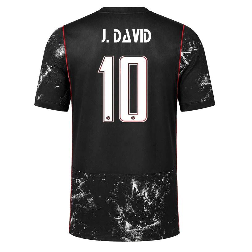 J. DAVID NO.10 Camiseta Canadá Segunda Equipacion 2026 – Versión Jugador J. DAVID NO.10 Camiseta Canadá Segunda Equipacion 2026 – Versión Jugador