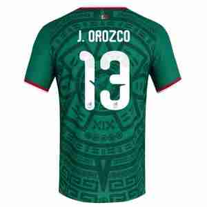 J. OROZCO NO.13 Camiseta México Primera Equipacion 2026 – Versión Jugador