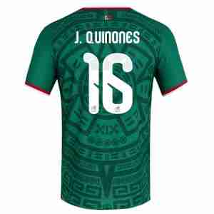 J. QUINONES NO.16 Camiseta México Primera Equipacion 2026 – Versión Jugador