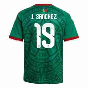 J. SANCHEZ NO.19 Camiseta México Primera Equipacion 2026 – Versión Jugador