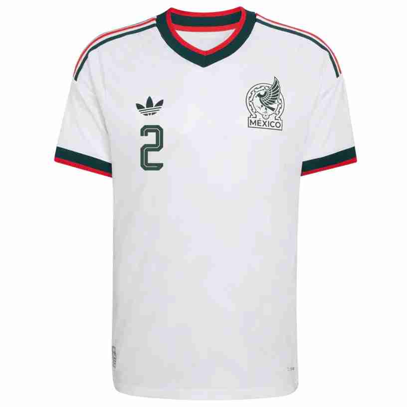 J. SANCHEZ NO.2 Camiseta México Segunda Equipacion 2026 – Versión Jugador_1 J. SANCHEZ NO.2 Camiseta México Segunda Equipacion 2026 – Versión Jugador_1