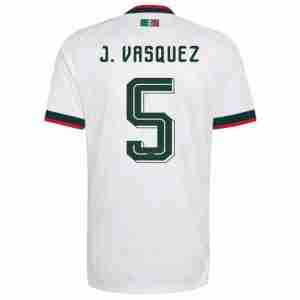 J. VASQUEZ NO.5 Camiseta México Segunda Equipacion 2026 – Versión Jugador
