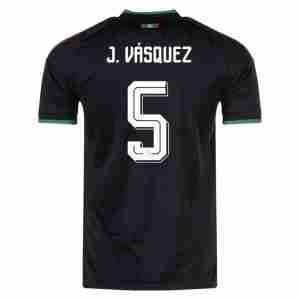 J.VÁSQUEZ NO.5 Camiseta México Tercera Equipacion 2026 – Versión Jugador