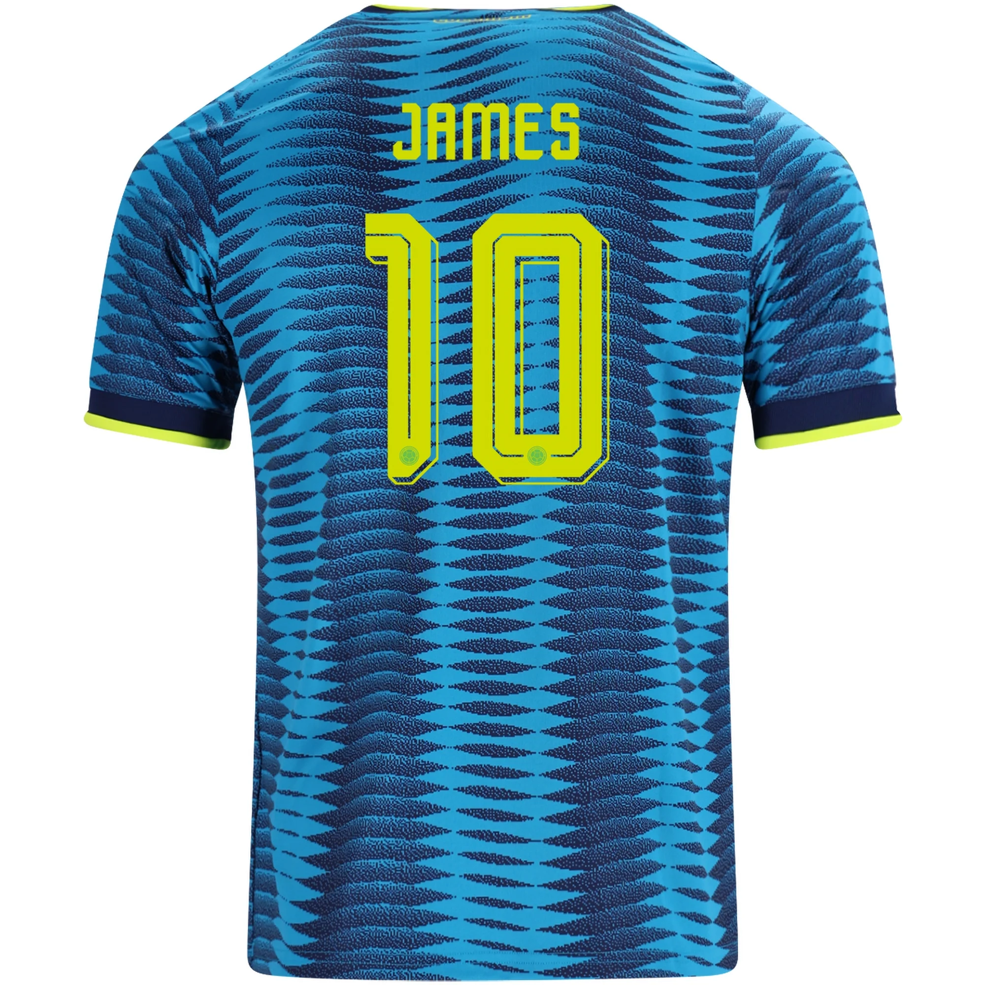 JAMES NO.10 Camiseta Colombia Segunda Equipacion 2026 – Versión Jugador JAMES NO.10 Camiseta Colombia Segunda Equipacion 2026 – Versión Jugador