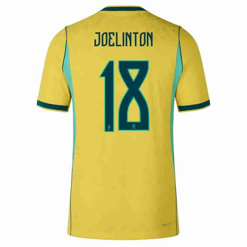 JOELINTON NO.18 Camiseta Brasil Primera Equipacion 2026 – Versión Jugador JOELINTON NO.18 Camiseta Brasil Primera Equipacion 2026 – Versión Jugador
