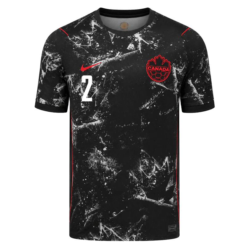 JOHNSTON NO.2 Camiseta Canadá Segunda Equipacion 2026 – Versión Jugador_1 JOHNSTON NO.2 Camiseta Canadá Segunda Equipacion 2026 – Versión Jugador_1