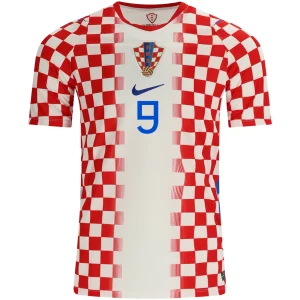 KRAMARIĆ NO.9 Camiseta Croatia Primera Equipacion 2026 – Versión Jugador_1