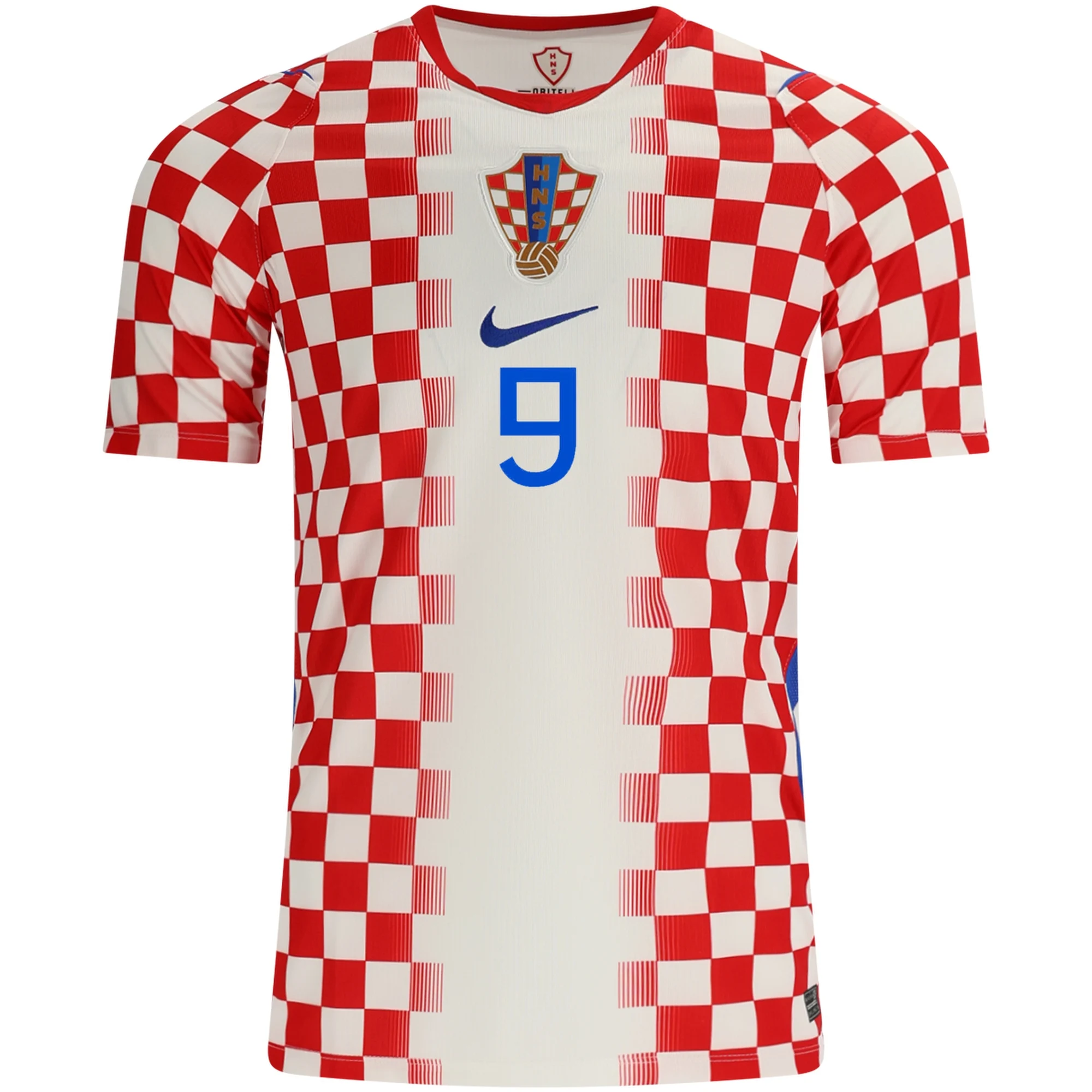 KRAMARIĆ NO.9 Camiseta Croatia Primera Equipacion 2026 – Versión Jugador_1 KRAMARIĆ NO.9 Camiseta Croatia Primera Equipacion 2026 – Versión Jugador_1