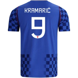 KRAMARIĆ NO.9 Camiseta Croatia Segunda Equipacion 2026 – Versión Jugador