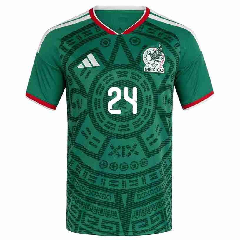 L. CHAVEZ NO.24 Camiseta México Primera Equipacion 2026 – Versión Jugador_1 L. CHAVEZ NO.24 Camiseta México Primera Equipacion 2026 – Versión Jugador_1