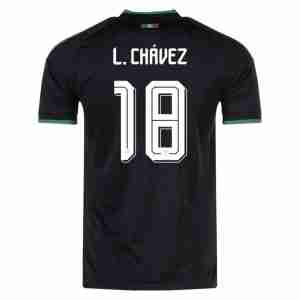 L.CHÁVEZ NO.18 Camiseta México Tercera Equipacion 2026 – Versión Jugador