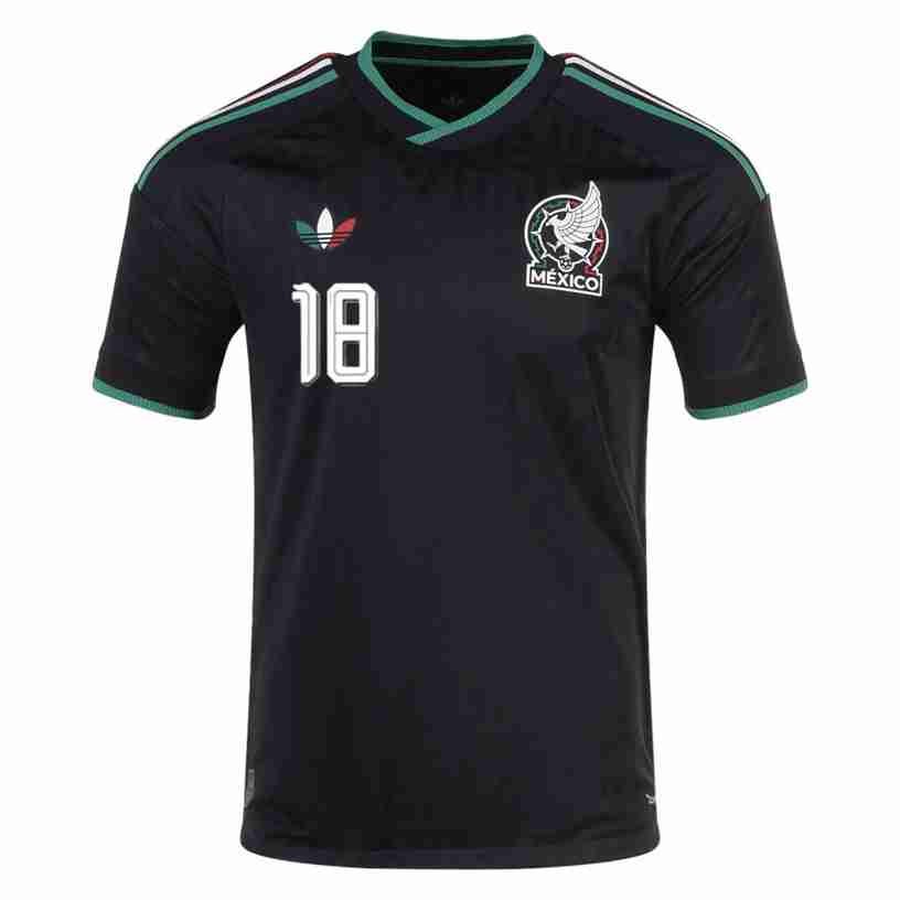 L.CHÁVEZ NO.18 Camiseta México Tercera Equipacion 2026 – Versión Jugador_1 L.CHÁVEZ NO.18 Camiseta México Tercera Equipacion 2026 – Versión Jugador_1