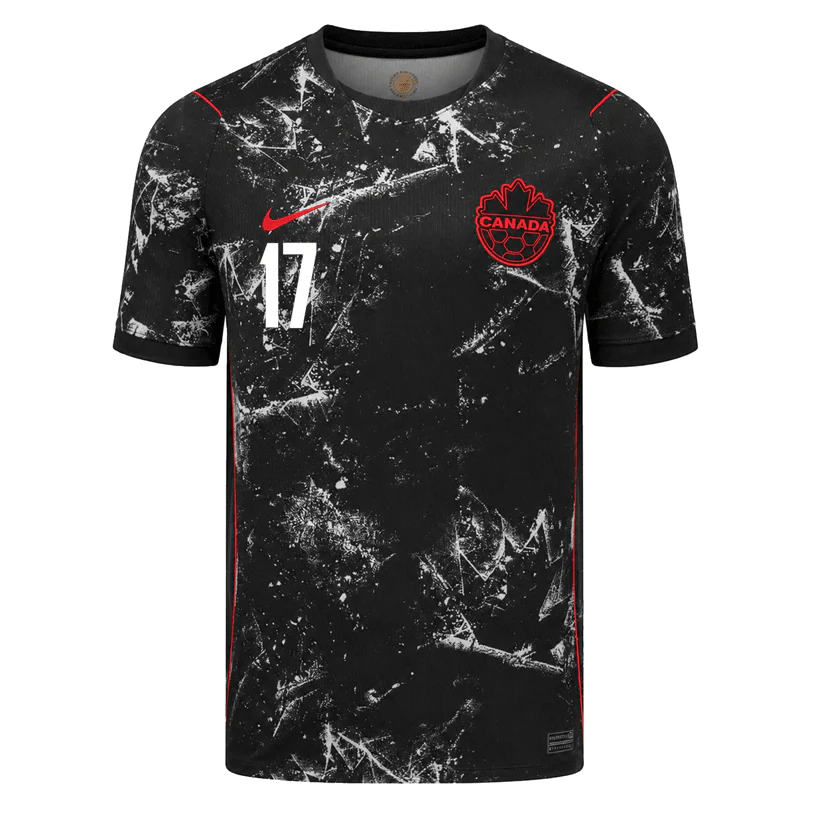 LARIN NO.17 Camiseta Canadá Segunda Equipacion 2026 – Versión Jugador_1 LARIN NO.17 Camiseta Canadá Segunda Equipacion 2026 – Versión Jugador_1