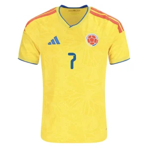 LUIS DIAZ NO.7 Camiseta Colombia Primera Equipacion 2026 – Versión Jugador_1