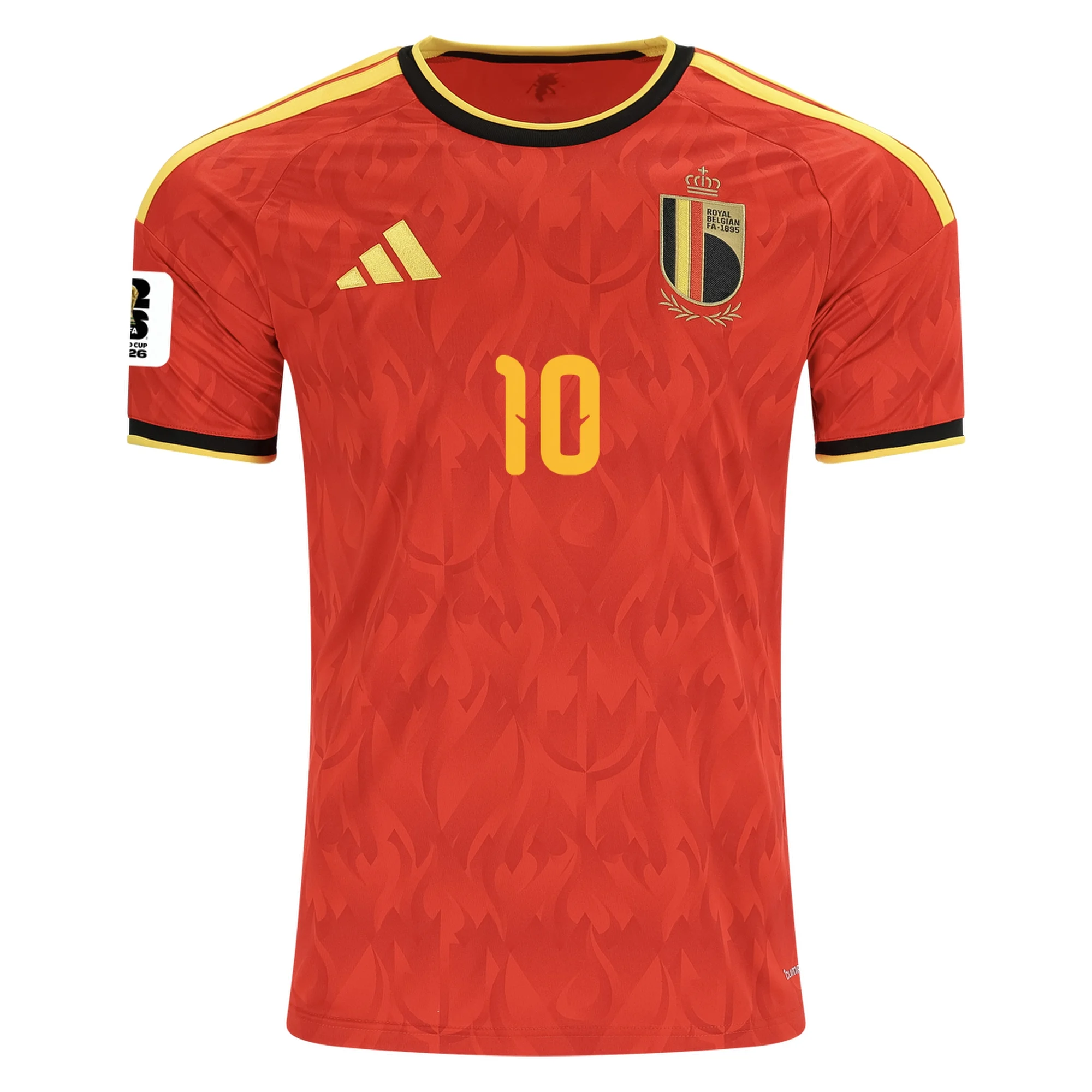 LUKAKU NO.10 Camiseta Belgica Primera Equipacion 2026 – Versión Jugador_1 LUKAKU NO.10 Camiseta Belgica Primera Equipacion 2026 – Versión Jugador_1