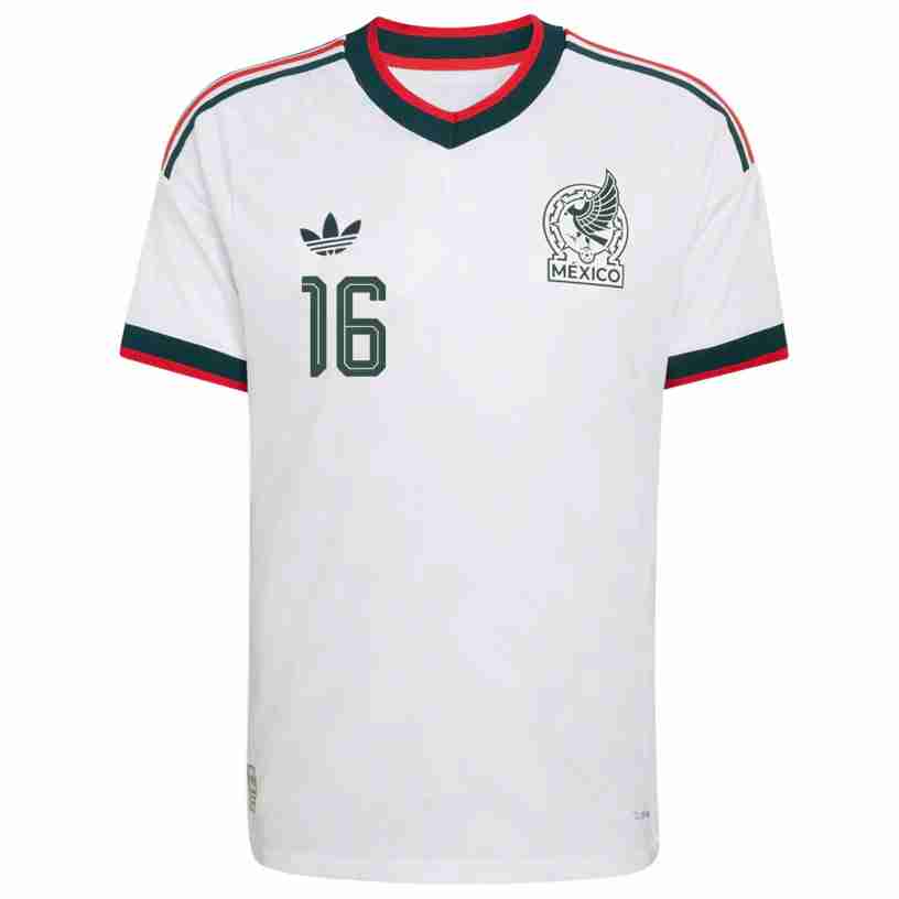 M. CHAVEZ NO.16 Camiseta México Segunda Equipacion 2026 – Versión Jugador_1 M. CHAVEZ NO.16 Camiseta México Segunda Equipacion 2026 – Versión Jugador_1