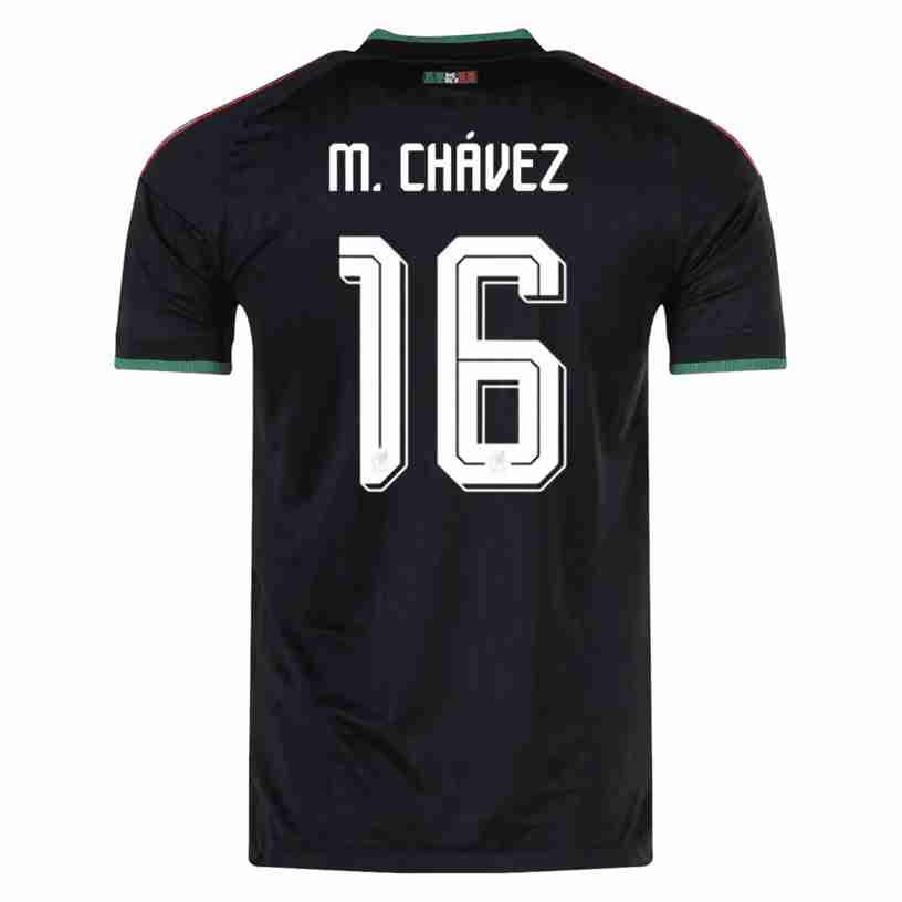 M. CHÁVEZ NO.16 Camiseta México Tercera Equipacion 2026 – Versión Jugador M. CHÁVEZ NO.16 Camiseta México Tercera Equipacion 2026 – Versión Jugador
