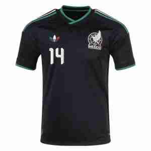 M. RUIZ NO.14 Camiseta México Tercera Equipacion 2026 – Versión Jugador_1