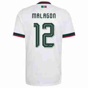 MALAGON NO.12 Camiseta México Segunda Equipacion 2026 – Versión Jugador
