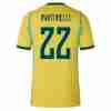 MARTINELLI NO.22 Camiseta Brasil Primera Equipacion 2026 – Versión Jugador