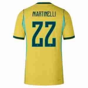 MARTINELLI NO.22 Camiseta Brasil Primera Equipacion 2026 – Versión Jugador