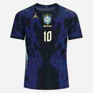 NEYMAR JR NO.10 Camiseta Brasil Segunda Equipacion 2026 – Versión Jugador_1