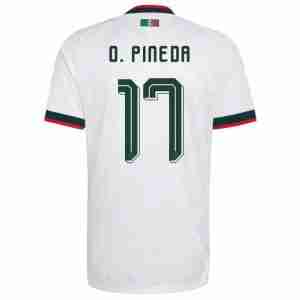 O. PINEDA NO.17 Camiseta México Segunda Equipacion 2026 – Versión Jugador
