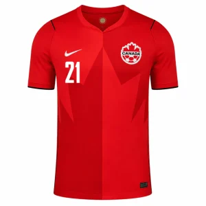 OSORIO NO.21 Camiseta Canadá Primera Equipacion 2026 – Versión Jugador_1