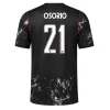 OSORIO NO.21 Camiseta Canadá Segunda Equipacion 2026 – Versión Jugador