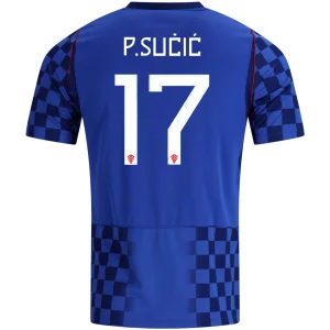 P.SUČIĆ NO.17 Camiseta Croatia Segunda Equipacion 2026 – Versión Jugador