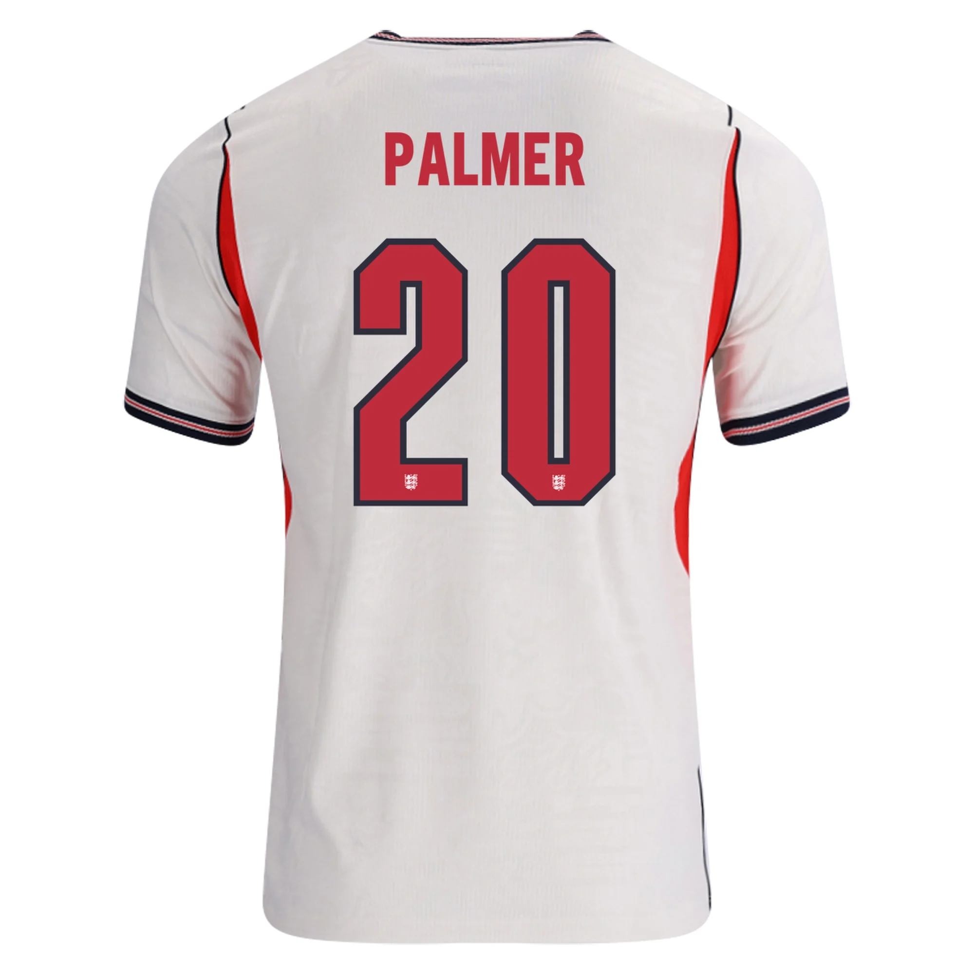 PALMER NO.20 Camiseta Inglaterra Primera Equipacion 2026 – Versión Jugador PALMER NO.20 Camiseta Inglaterra Primera Equipacion 2026 – Versión Jugador