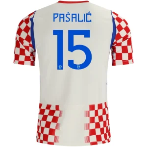 PAŠALIĆ NO.15 Camiseta Croatia Primera Equipacion 2026 – Versión Jugador