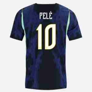 PELÉ NO.10 Camiseta Brasil Segunda Equipacion 2026 – Versión Jugador
