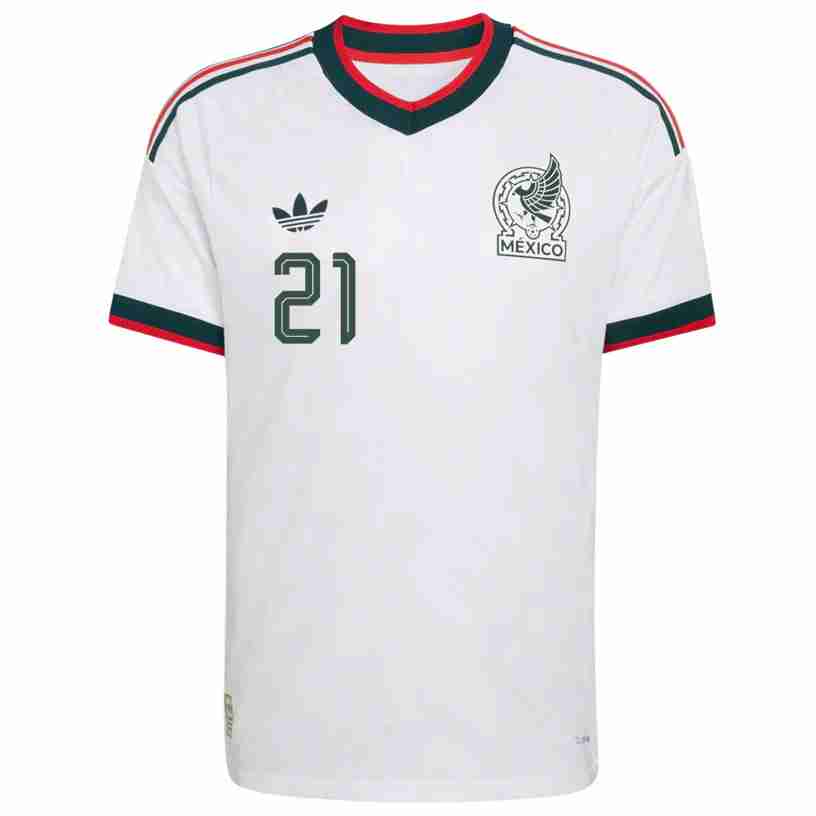 QUINONES NO.21 Camiseta México Segunda Equipacion 2026 – Versión Jugador_1 QUINONES NO.21 Camiseta México Segunda Equipacion 2026 – Versión Jugador_1