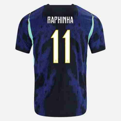 RAPHINHA NO.11 Camiseta Brasil Segunda Equipacion 2026 – Versión Jugador RAPHINHA NO.11 Camiseta Brasil Segunda Equipacion 2026 – Versión Jugador
