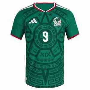 RAÚL NO.9 Camiseta México Primera Equipacion 2026 – Versión Jugador_1