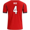 RICE NO.4 Camiseta Inglaterra Segunda Equipacion 2026 – Versión Jugador