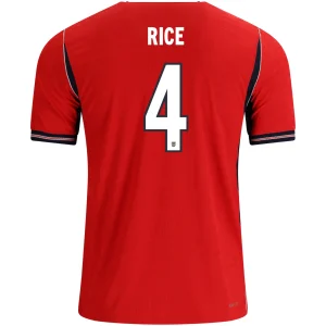 RICE NO.4 Camiseta Inglaterra Segunda Equipacion 2026 – Versión Jugador