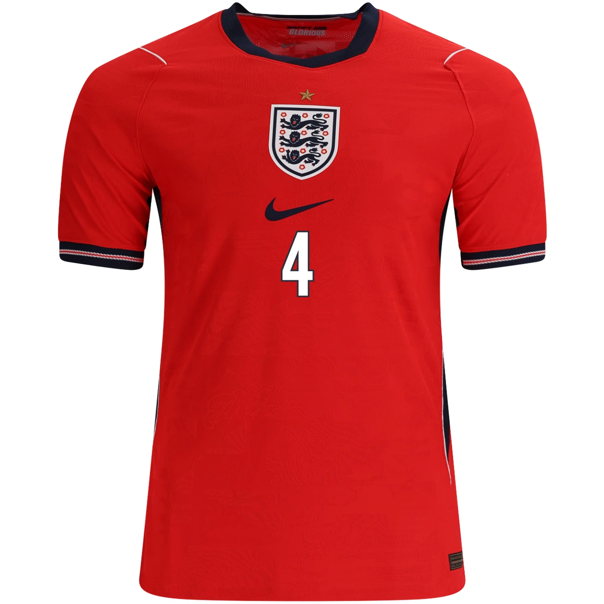 RICE NO.4 Camiseta Inglaterra Segunda Equipacion 2026 – Versión Jugador_1 RICE NO.4 Camiseta Inglaterra Segunda Equipacion 2026 – Versión Jugador_1