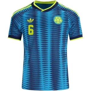 RICHARD RIOS NO.6 Camiseta Colombia Segunda Equipacion 2026 – Versión Jugador_1