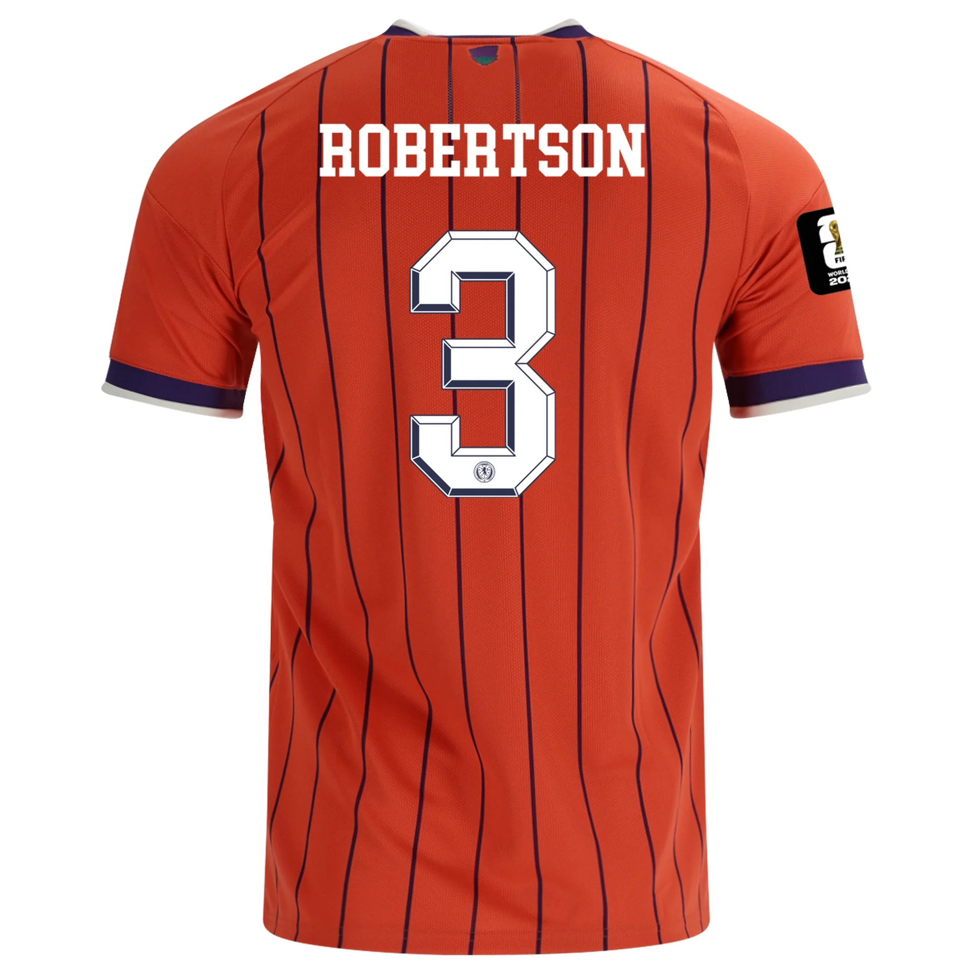 ROBERTSON NO.3 Camiseta Escocia Segunda Equipacion 2026 – Versión Jugador ROBERTSON NO.3 Camiseta Escocia Segunda Equipacion 2026 – Versión Jugador