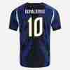 RONALDINHO NO.10 Camiseta Brasil Segunda Equipacion 2026 – Versión Jugador