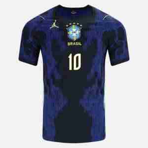 RONALDINHO NO.10 Camiseta Brasil Segunda Equipacion 2026 – Versión Jugador_1