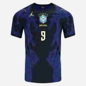 RONALDO NO.9 Camiseta Brasil Segunda Equipacion 2026 – Versión Jugador_1