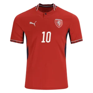 SCHICK NO.10 Camiseta Republica Checa Primera Equipacion 2026 – Versión Jugador_1