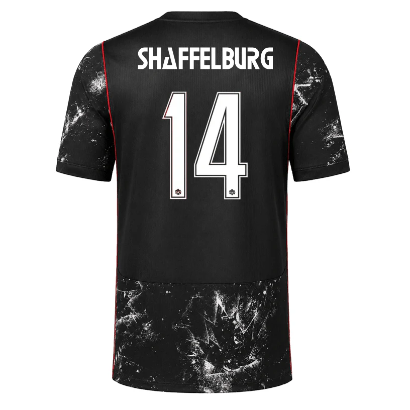 SHAFFELBURG NO.14 Camiseta Canadá Segunda Equipacion 2026 – Versión Jugador SHAFFELBURG NO.14 Camiseta Canadá Segunda Equipacion 2026 – Versión Jugador