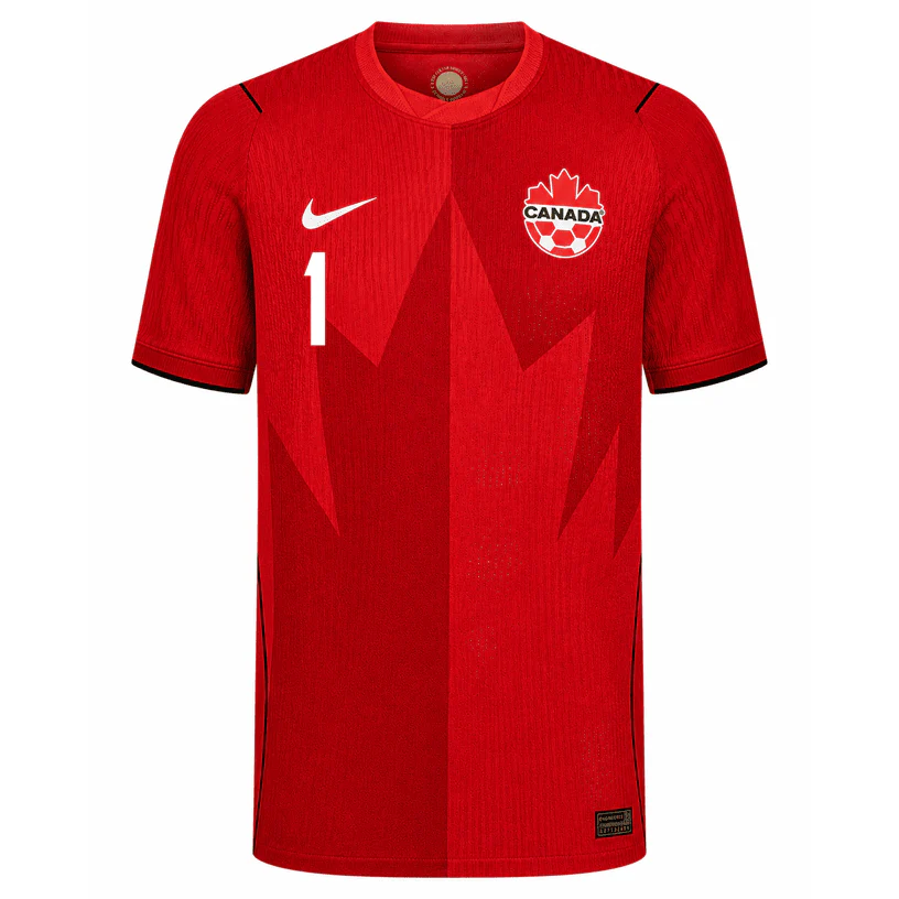 ST. CLAIR NO.1 Camiseta Canadá Primera Equipacion 2026 – Versión Jugador_1 ST. CLAIR NO.1 Camiseta Canadá Primera Equipacion 2026 – Versión Jugador_1