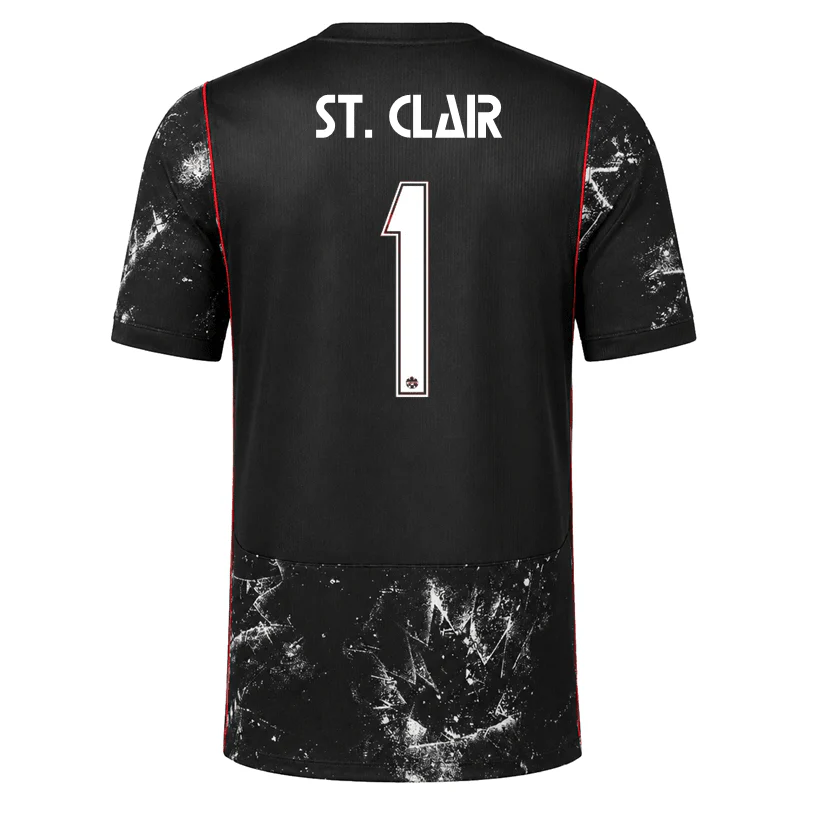 ST. CLAIR NO.1 Camiseta Canadá Segunda Equipacion 2026 – Versión Jugador ST. CLAIR NO.1 Camiseta Canadá Segunda Equipacion 2026 – Versión Jugador