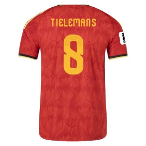 TIELEMANS NO.8 Camiseta Belgica Primera Equipacion 2026 – Versión Jugador